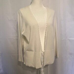 Worthington Women's White Cardigan